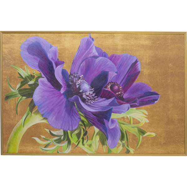 Gerahmtes Bild Violet 150x100 von KARE DESIGN