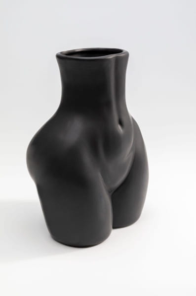 Vase Donna schwarz 22 von KARE DESIGN