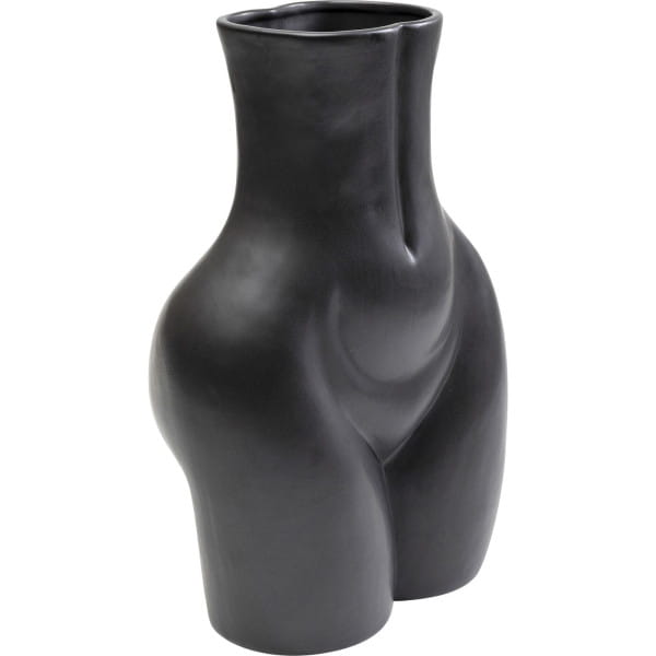 Vase Donna schwarz 40 von KARE DESIGN