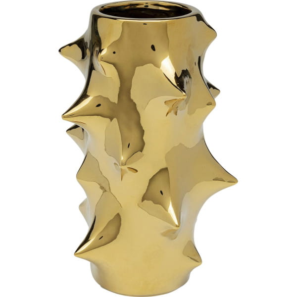 Vase Pointy gold 25 von KARE DESIGN