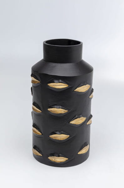 Vase golden Lips 30 von KARE DESIGN