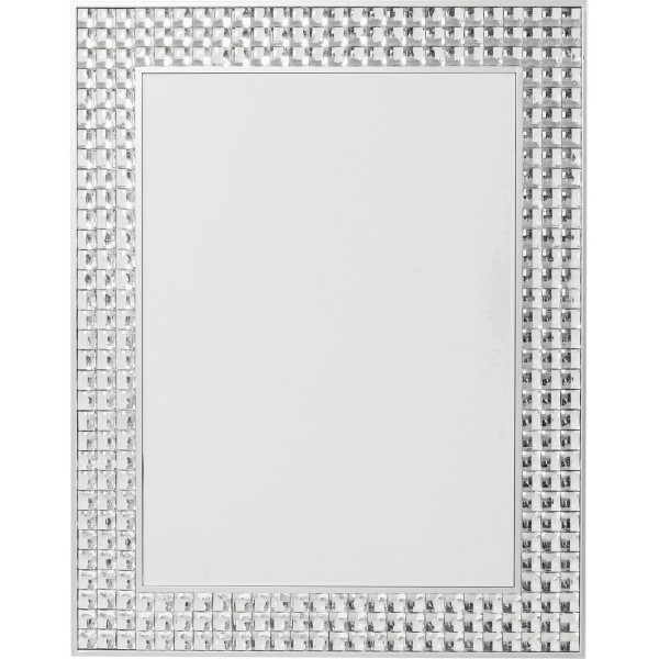Wandspiegel Crystals silber 80x100 von KARE DESIGN