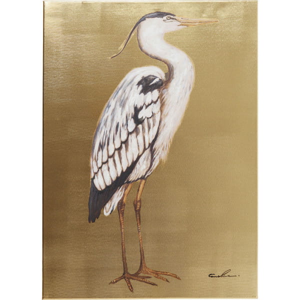 Bild Touched Heron Right 70x50cm von KARE DESIGN