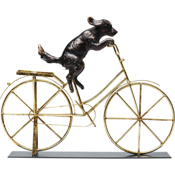 Deko Objekt Dog With Bicycle von KARE DESIGN