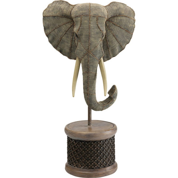 Deko Objekt Elephant Head Pearls von KARE DESIGN