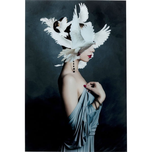 Glasbild Mother of Doves 80x120 von KARE DESIGN
