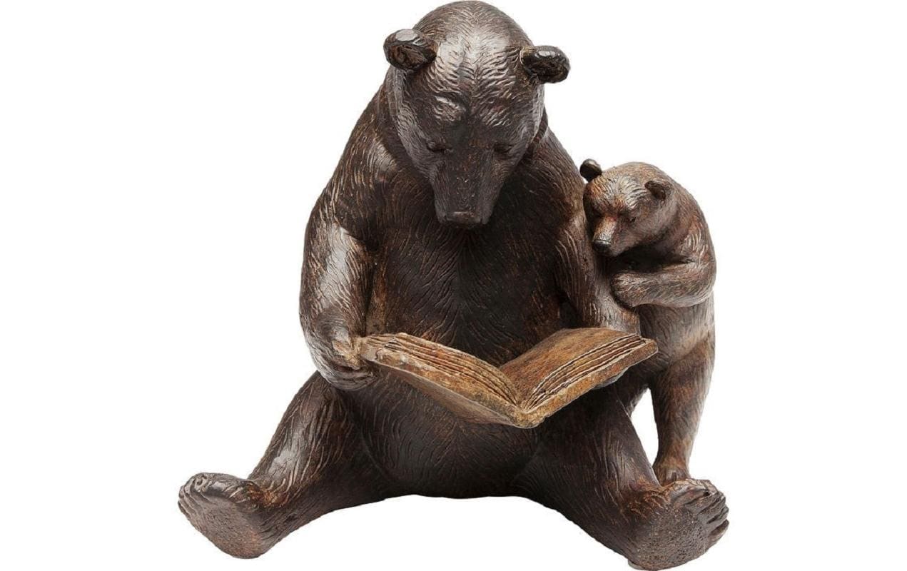 KARE Dekofigur »Reading Bears, Polyresin« von KARE