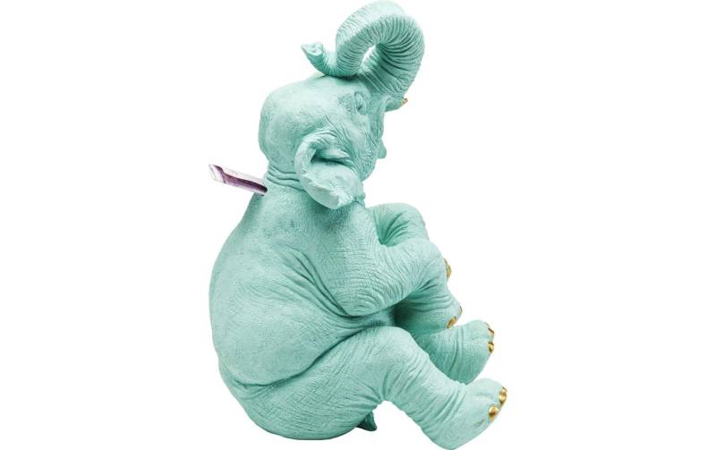 KARE Spardose »Happy Elephant Türkis« von KARE