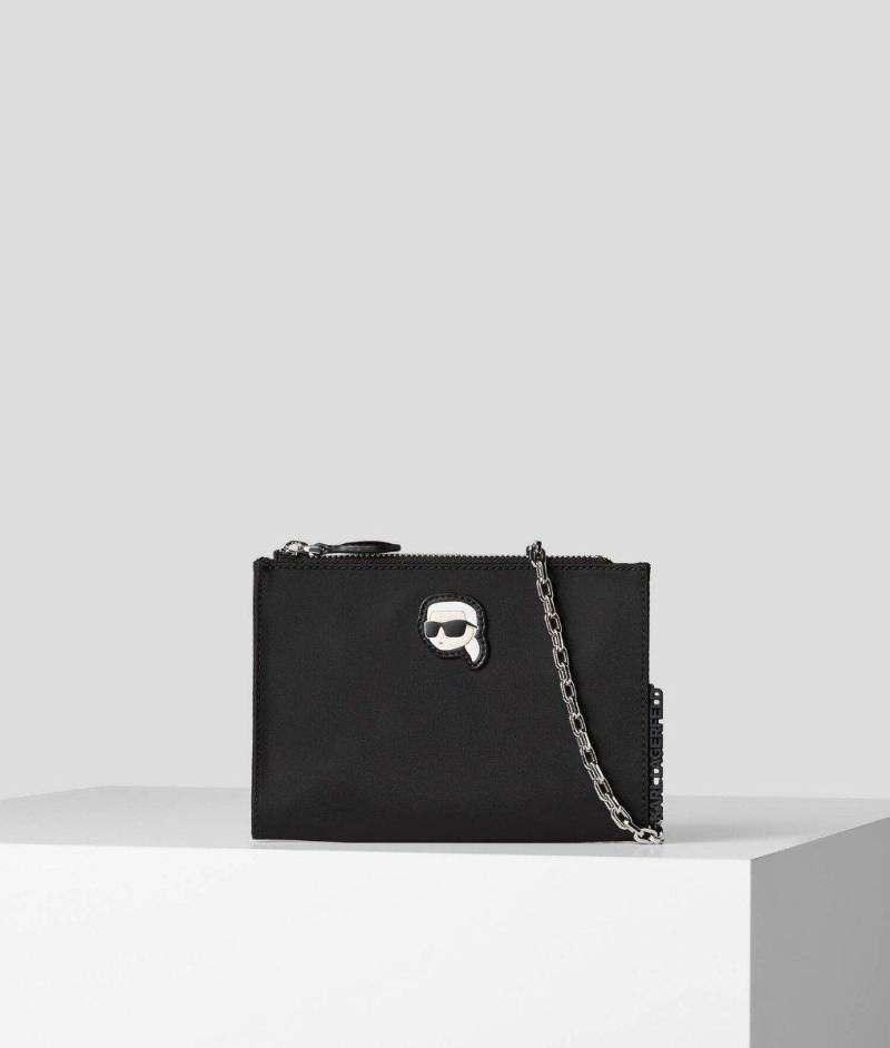 Kikonik 2.0 Nylon Camera Bag-0 Damen Schwarz ONE SIZE von KARL LAGERFELD