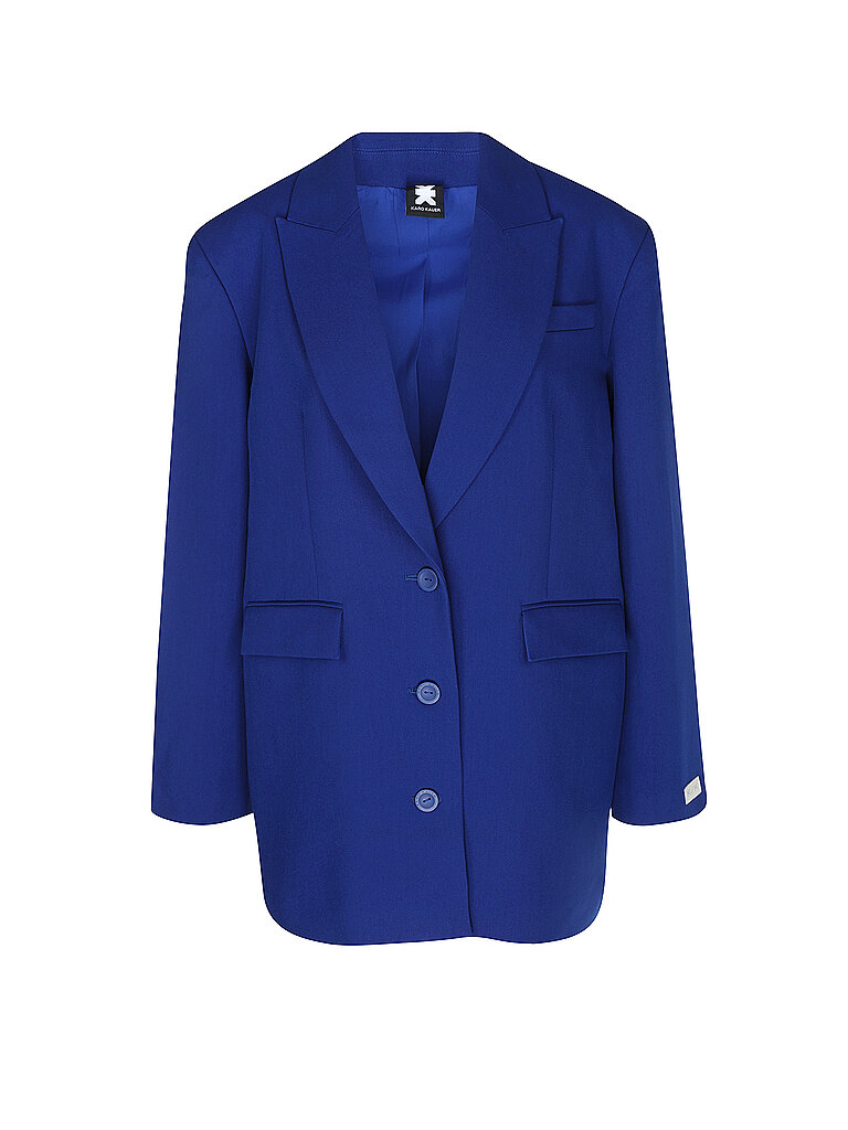 KARO KAUER Blazer Oversized Fit blau | L von KARO KAUER