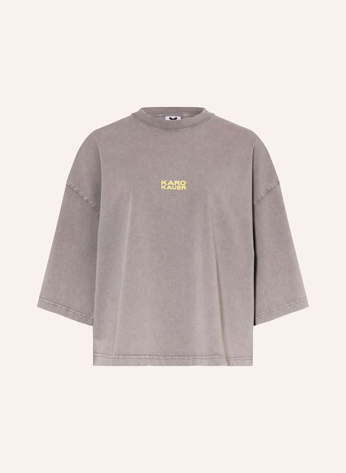 Karo Kauer Oversized-Shirt grau von KARO KAUER