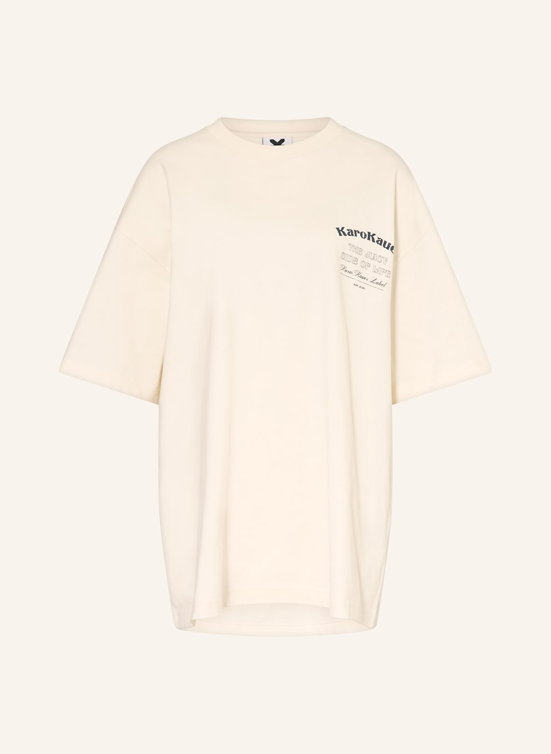 Karo Kauer Oversized-Shirt weiss Karo Kauer Oversized-Shirt weiss von KARO KAUER