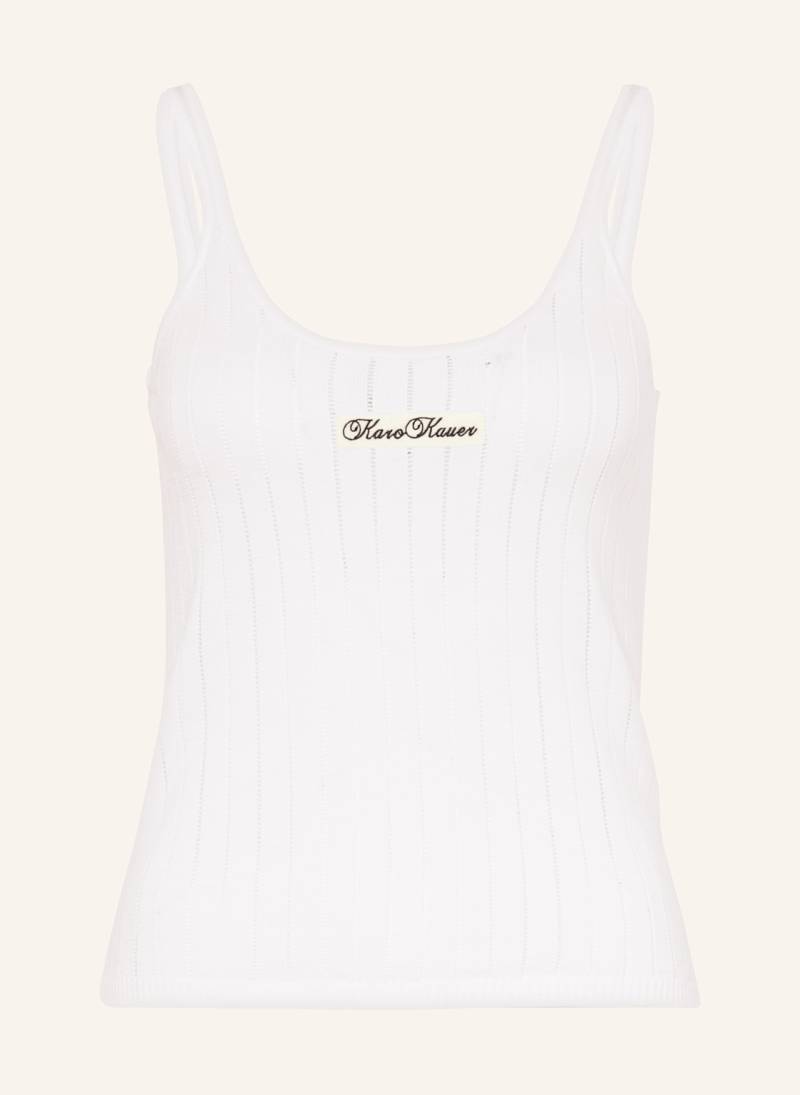 Karo Kauer Stricktop weiss von KARO KAUER