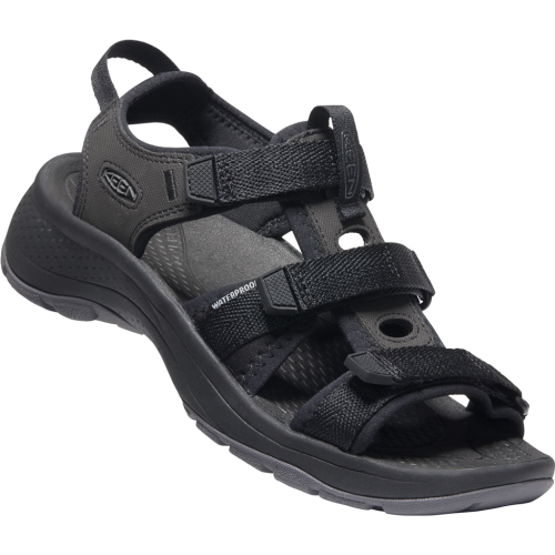 KEEN Damen Astoria West Open Toe - schwarz (Grösse: US-W 9 (39-40)) von KEEN