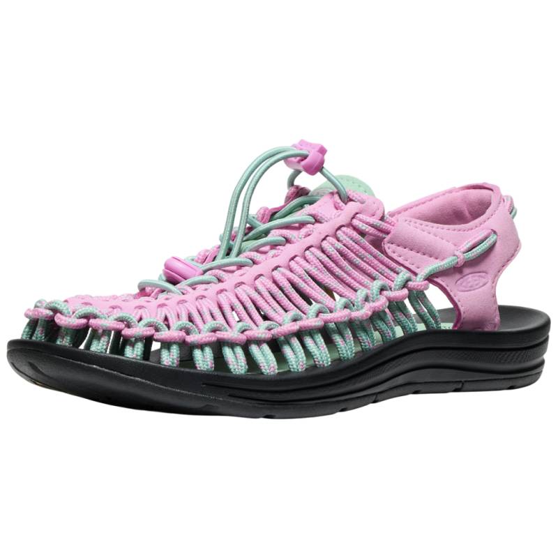 KEEN Damen Freizeitsandalen W Uneek, Pink, aus recyceltem PET-Kunststoff von KEEN