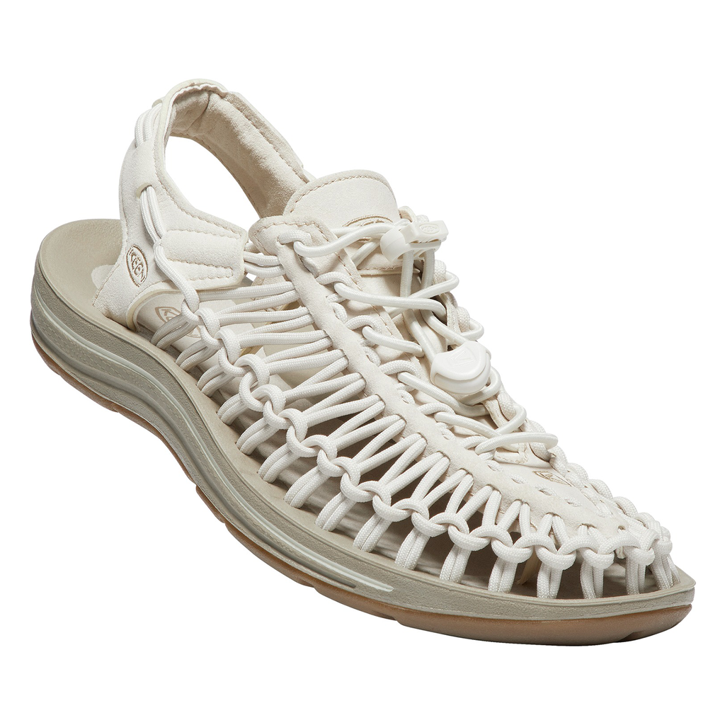 KEEN Damen Freizeitsandalen W Uneek, Weiss, aus recyceltem PET-Kunststoff KEEN Damen Freizeitsandalen W Uneek, Weiss, aus recyceltem PET-Kunststoff von KEEN