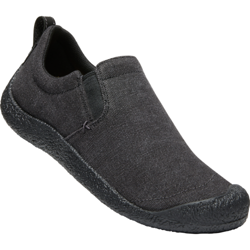 KEEN Damen Howser Canvas Slip-On - schwarz (Grösse: US-W 7.5) von KEEN