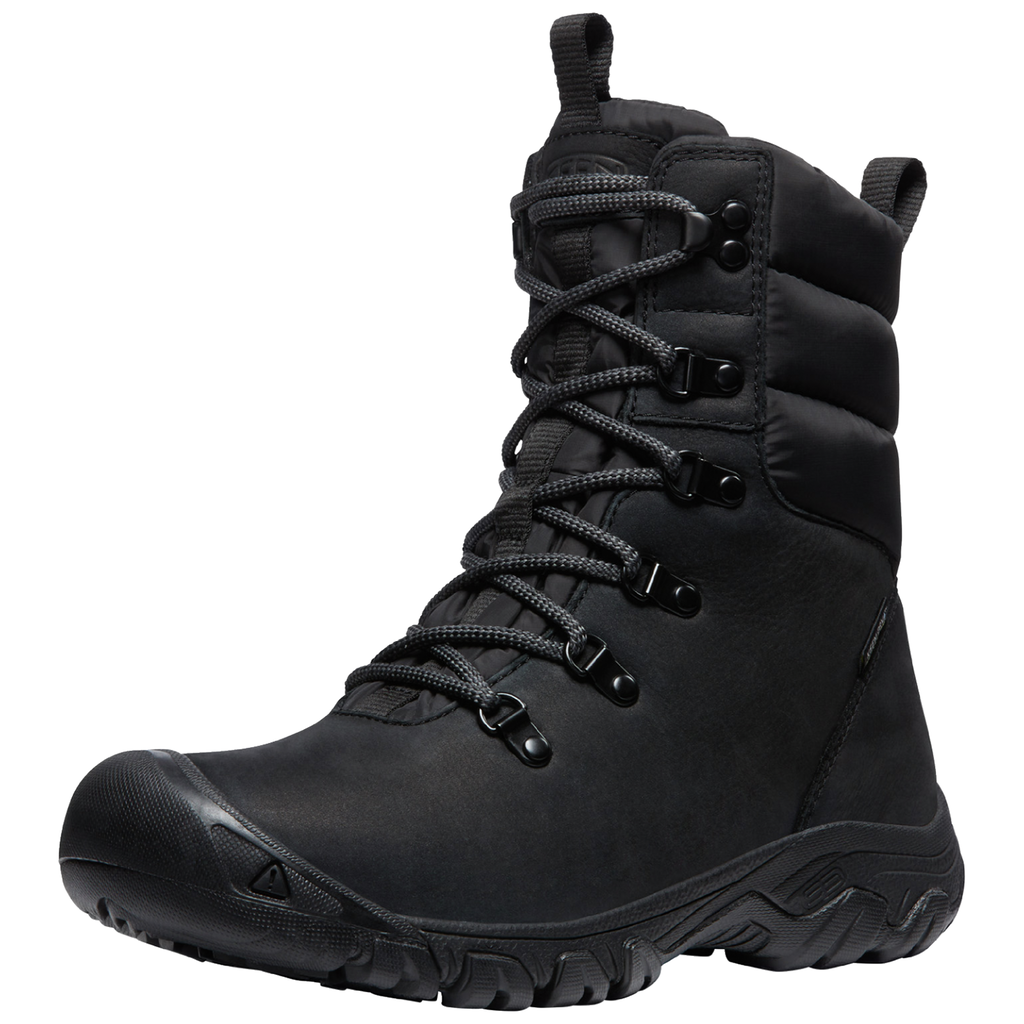 KEEN Damen Multifunktionsschuhe W Greta Boot WP, Schwarz, aus wasserdichtem Leder KEEN Damen Multifunktionsschuhe W Greta Boot WP, Schwarz, aus wasserdichtem Leder von KEEN