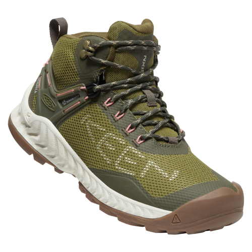 KEEN Wanderschuh Damen Nxis Evo Mid WP - grГјn (Grösse: US-W 7) von KEEN