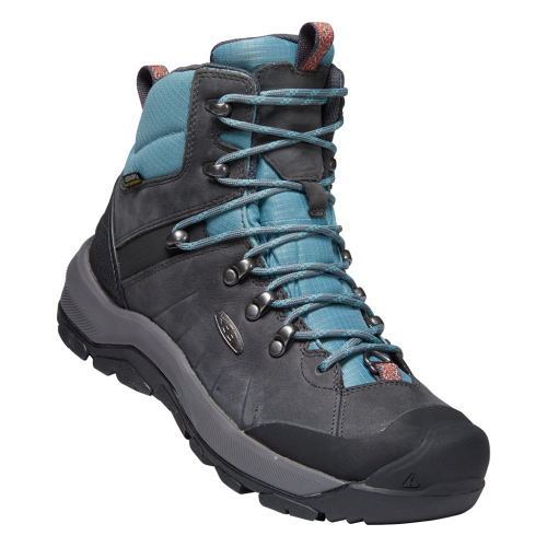 KEEN Damen Revel IV Mid Polar Winterschuh - grau (Grösse: US-W 9) von KEEN