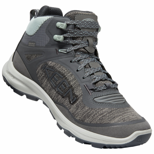 KEEN Wanderschuh Damen Terradora Flex Mid WP - grau (Grösse: US-W 10) von KEEN