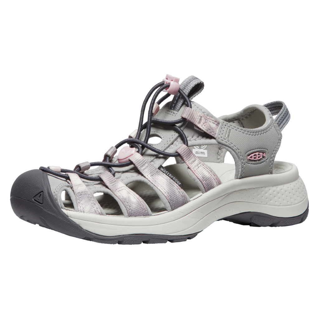 KEEN Damen Trekkingsandalen W Astoria West Sandal, Grau, aus recyceltem PET-Kunststoff KEEN Damen Trekkingsandalen W Astoria West Sandal, Grau, aus recyceltem PET-Kunststoff von KEEN