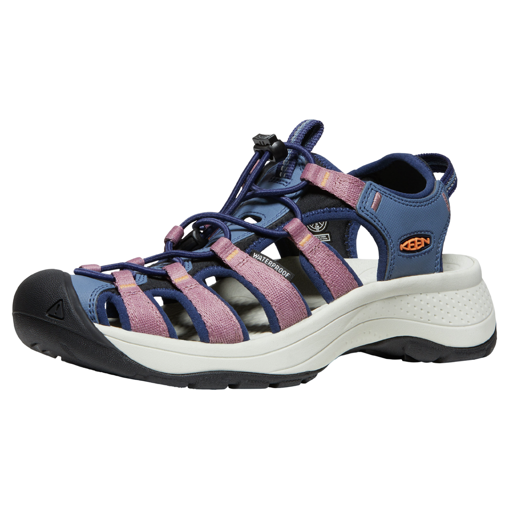 KEEN Damen Trekkingsandalen W Astoria West Sandal, Pink, aus recyceltem PET-Kunststoff von KEEN