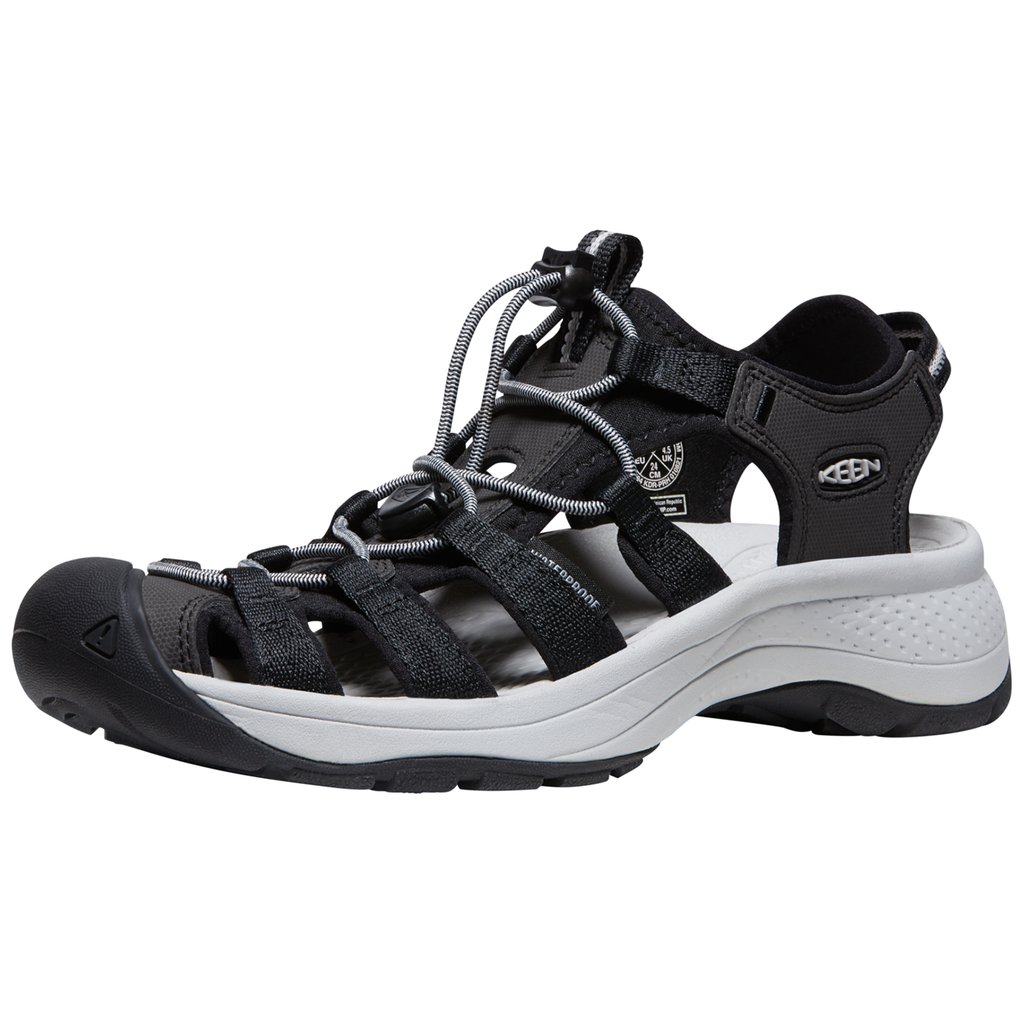 KEEN Damen Trekkingsandalen W Astoria West Sandal, Schwarz, aus recyceltem PET-Kunststoff KEEN Damen Trekkingsandalen W Astoria West Sandal, Schwarz, aus recyceltem PET-Kunststoff von KEEN