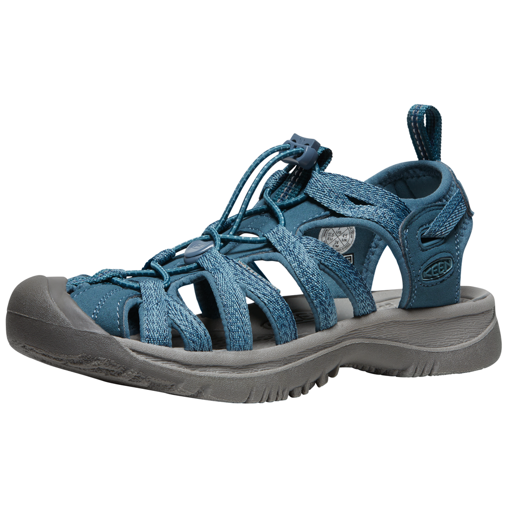 KEEN Damen Trekkingsandalen W Whisper, Blau, aus Nylon KEEN Damen Trekkingsandalen W Whisper, Blau, aus Nylon von KEEN