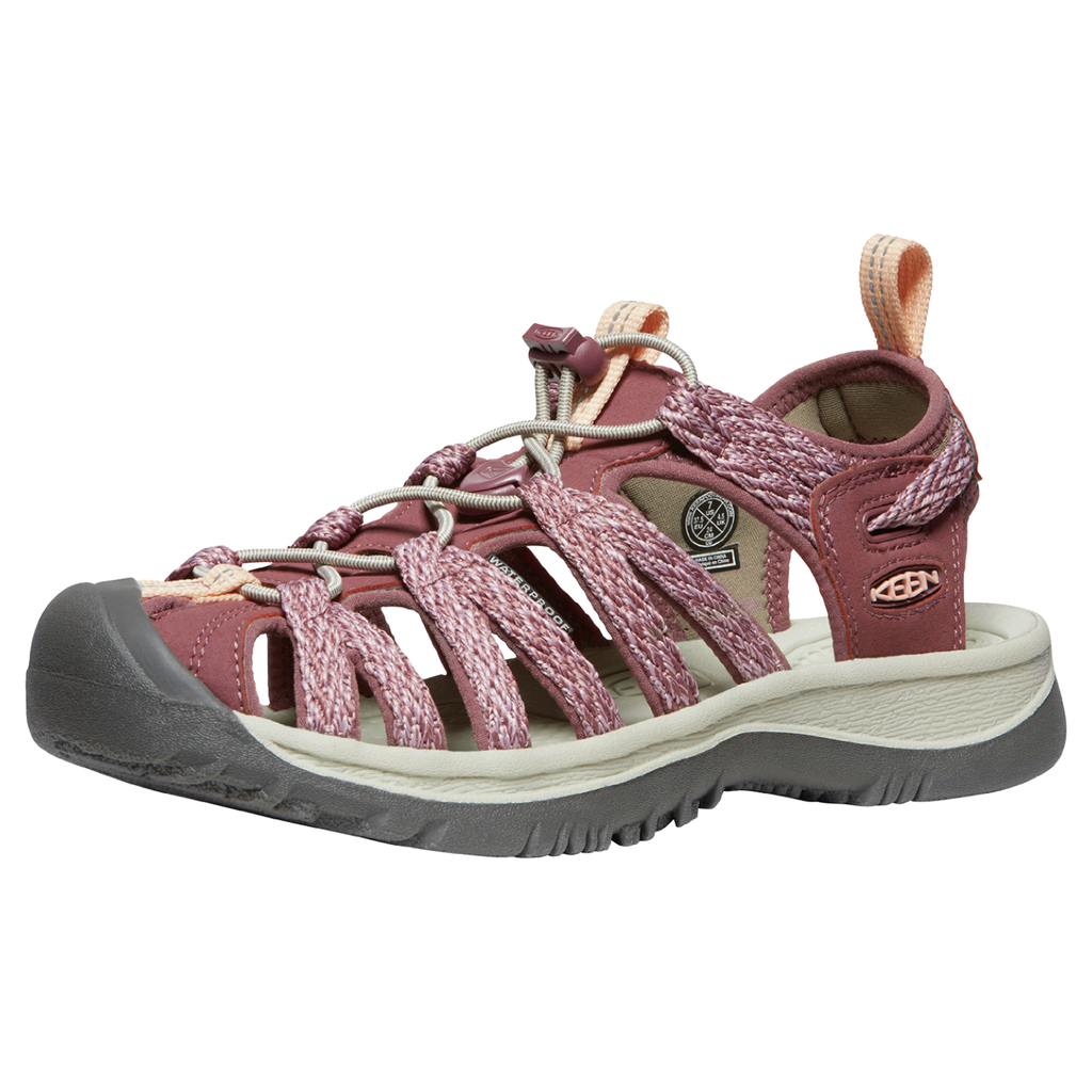 KEEN Damen Trekkingsandalen W Whisper, Violett, aus Nylon KEEN Damen Trekkingsandalen W Whisper, Violett, aus Nylon von KEEN