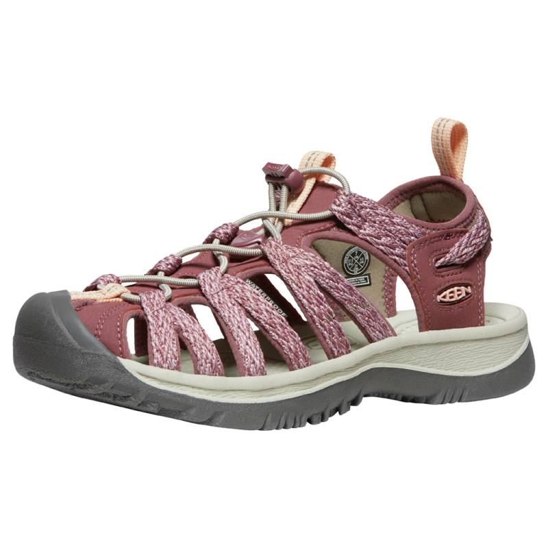 KEEN Damen Trekkingsandalen W Whisper, Violett, aus Nylon von KEEN