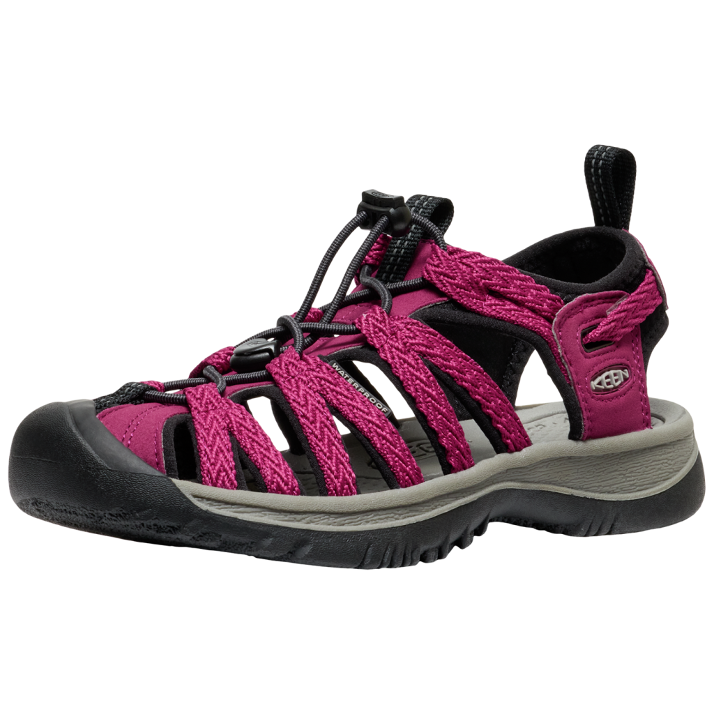 KEEN Damen Trekkingsandalen W Whisper, Violett, aus Nylon KEEN Damen Trekkingsandalen W Whisper, Violett, aus Nylon von KEEN