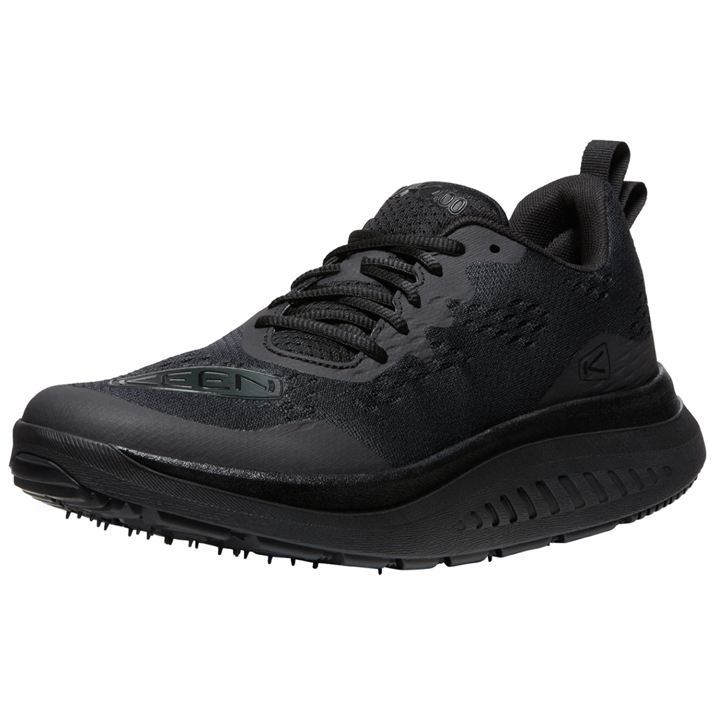 KEEN Damen Walkingschuhe W WK400, Schwarz, aus atmungsaktivem Mesh KEEN Damen Walkingschuhe W WK400, Schwarz, aus atmungsaktivem Mesh von KEEN