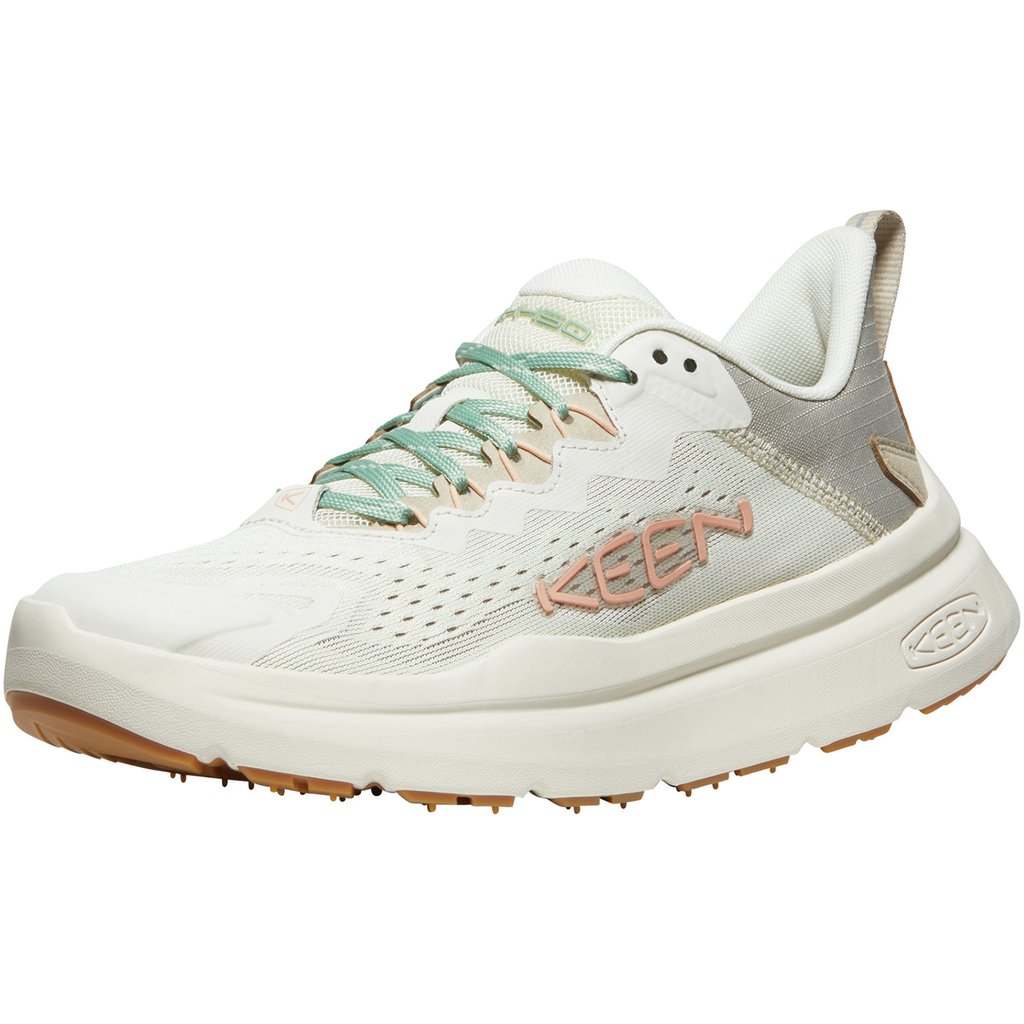 KEEN Damen Walkingschuhe W WK450E, Weiss, aus atmungsaktivem Mesh von KEEN