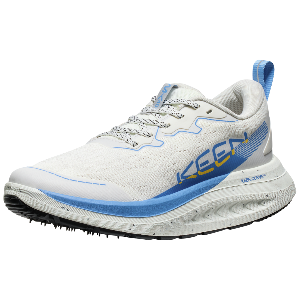 KEEN Damen Walkingschuhe W Wk400 X2, Weiss, aus atmungsaktivem Mesh von KEEN