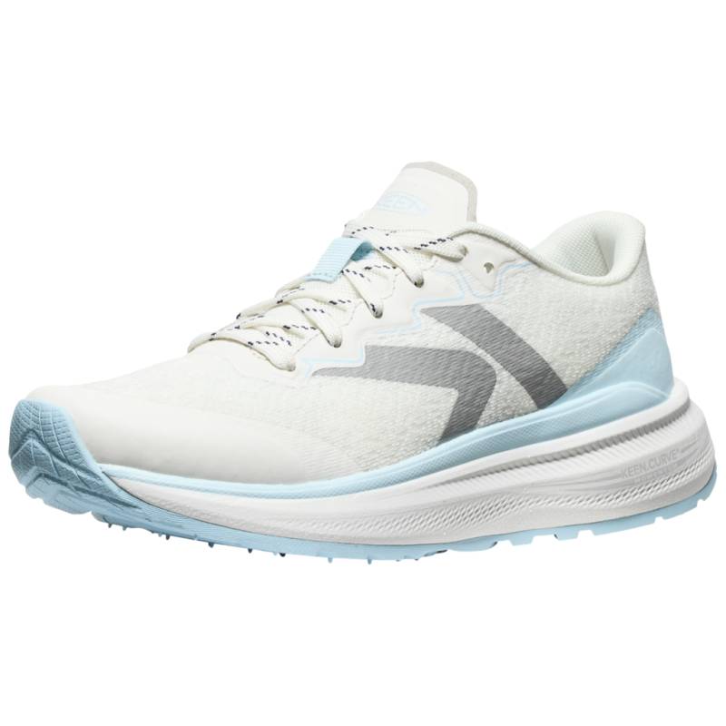 KEEN Damen Walkingschuhe W Wk500, Weiss, aus atmungsaktivem Mesh von KEEN