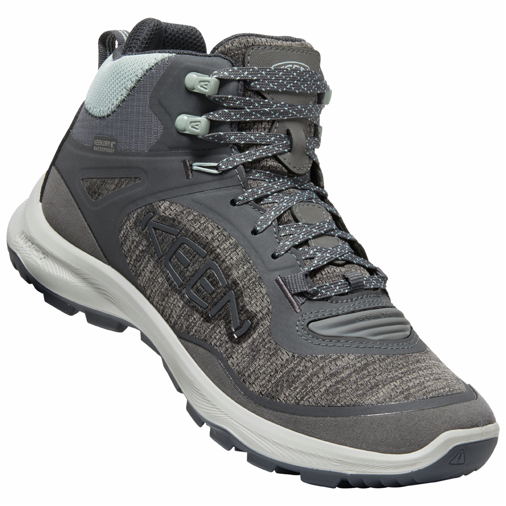 KEEN Damen Wander-/Trekkingschuhe halbhoch W Terradora Flex Mid WP, Grau, aus atmungsaktivem Mesh KEEN Damen Wander-/Trekkingschuhe halbhoch W Terradora Flex Mid WP, Grau, aus atmungsaktivem Mesh von KEEN