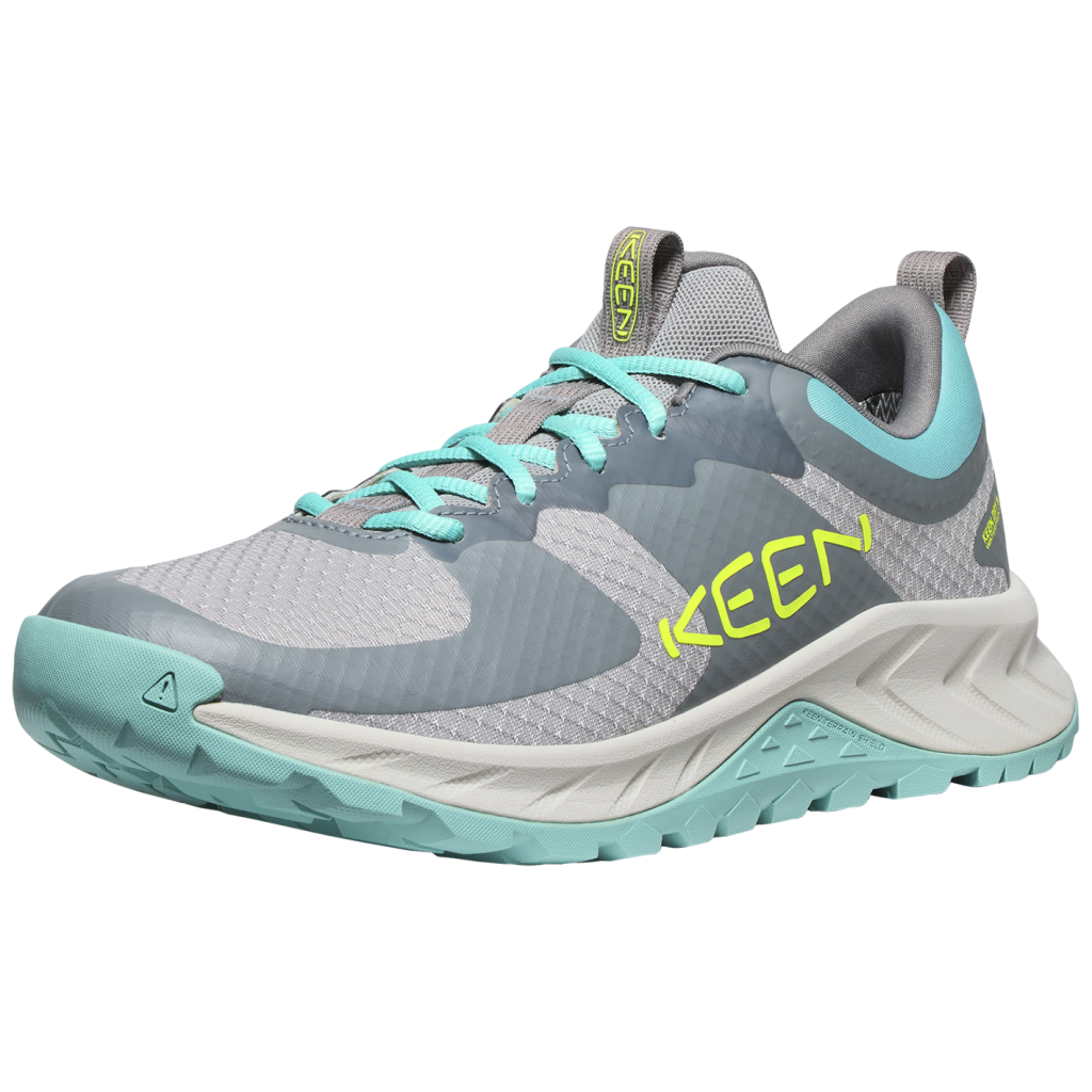 KEEN Damen Wander-/Trekkingschuhe tief W Versacore WP, Blau, aus atmungsaktivem Mesh von KEEN