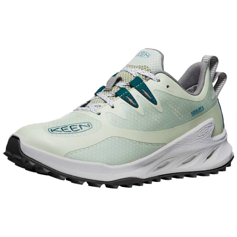 KEEN Damen Wander-/Trekkingschuhe tief W Zionic WP, Grün, aus atmungsaktivem Mesh von KEEN