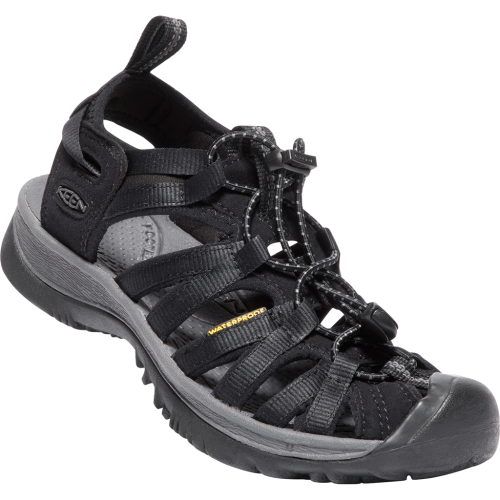 KEEN Damen Whisper - schwarz (Grösse: US-W 6) von KEEN