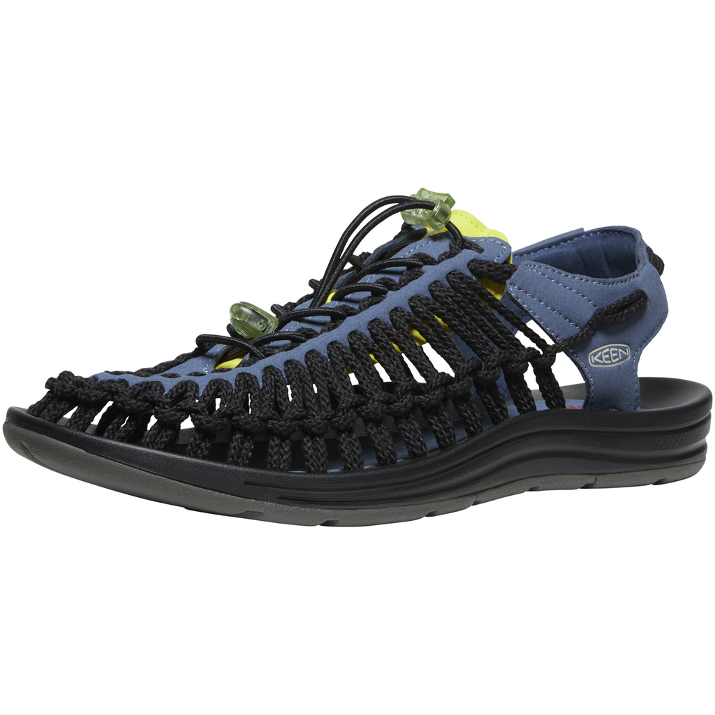KEEN Herren Freizeitsandalen M Uneek, Blau, aus Polyester KEEN Herren Freizeitsandalen M Uneek, Blau, aus Polyester von KEEN