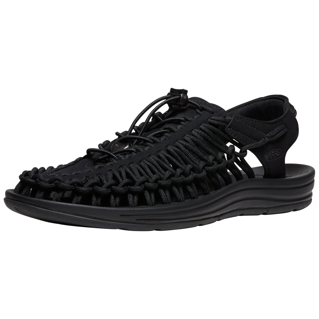 KEEN Herren Freizeitsandalen M Uneek, Schwarz, aus Polyester KEEN Herren Freizeitsandalen M Uneek, Schwarz, aus Polyester von KEEN