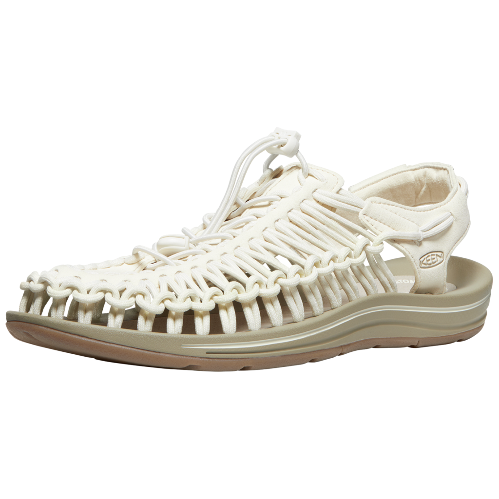 KEEN Herren Freizeitsandalen M Uneek, Weiss, aus Polyester KEEN Herren Freizeitsandalen M Uneek, Weiss, aus Polyester von KEEN