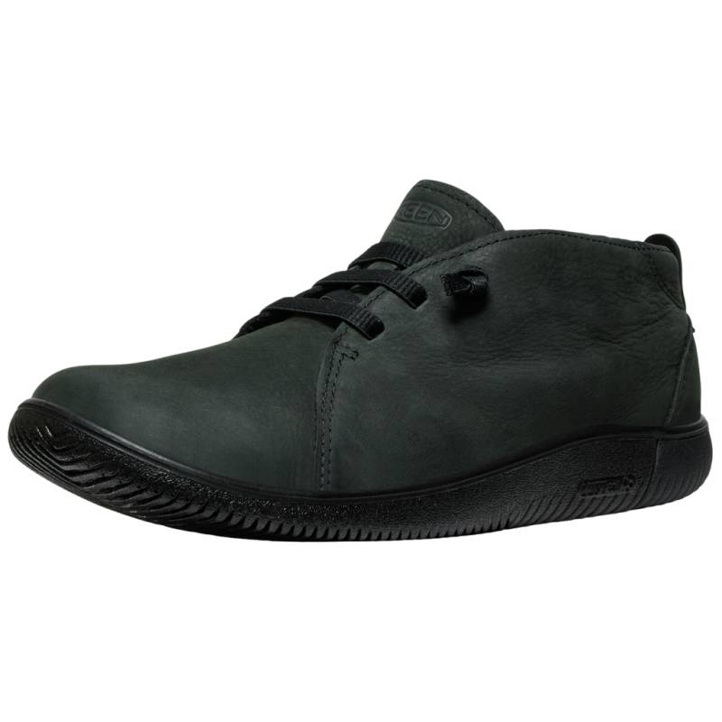 KEEN Herren Freizeitschuhe M KNX Chukka, Schwarz, aus Leder von KEEN