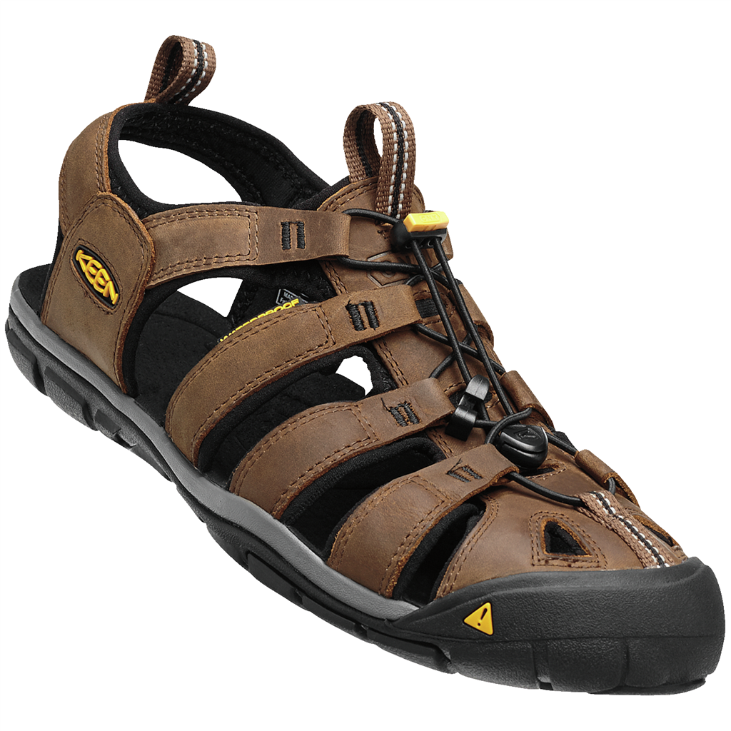KEEN Herren Trekkingsandalen M Clearwater CNX Leather, Braun, aus Leder KEEN Herren Trekkingsandalen M Clearwater CNX Leather, Braun, aus Leder von KEEN