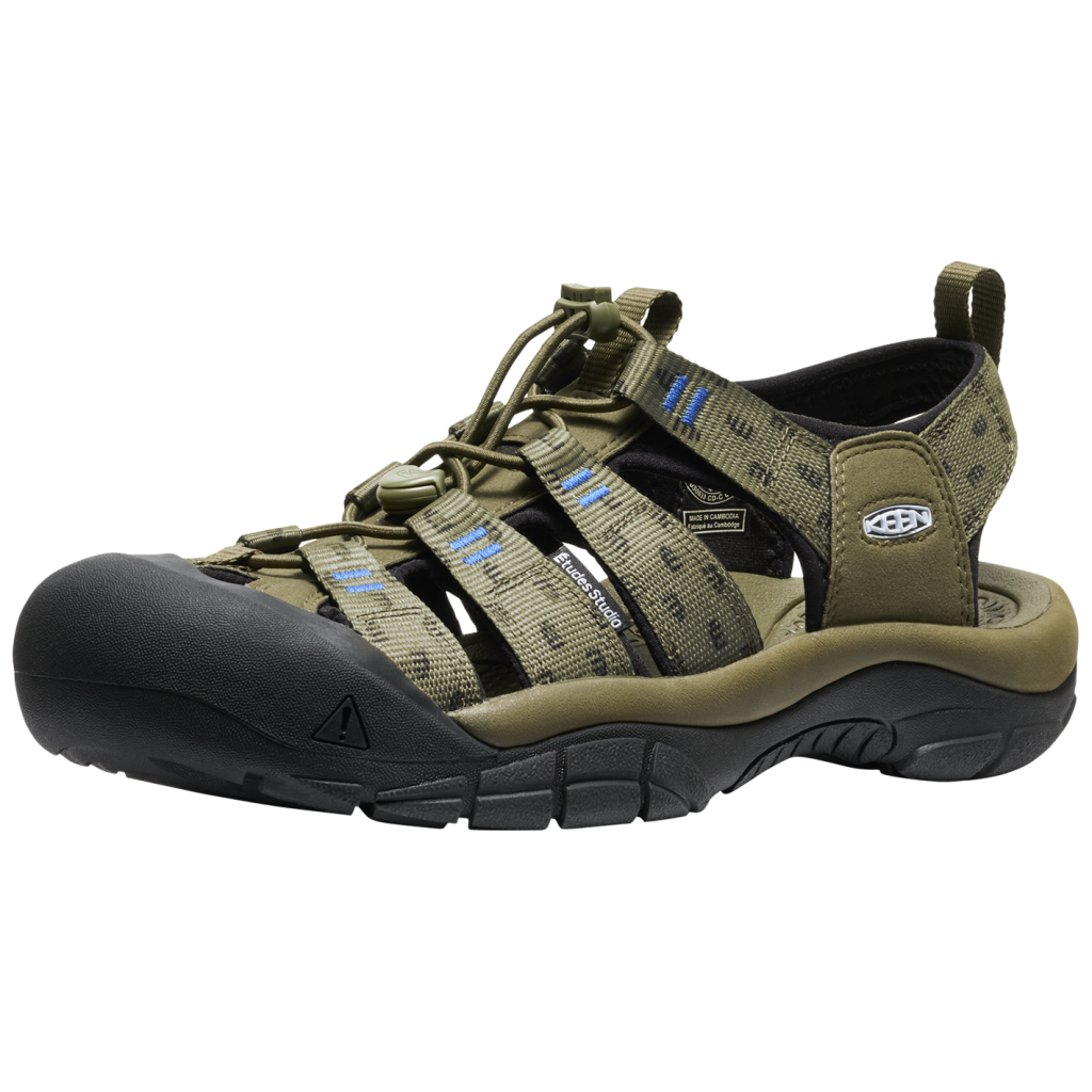 KEEN Herren Trekkingsandalen M Newport Retro x Études Studio, Grün, aus Polyester KEEN Herren Trekkingsandalen M Newport Retro x Études Studio, Grün, aus Polyester von KEEN