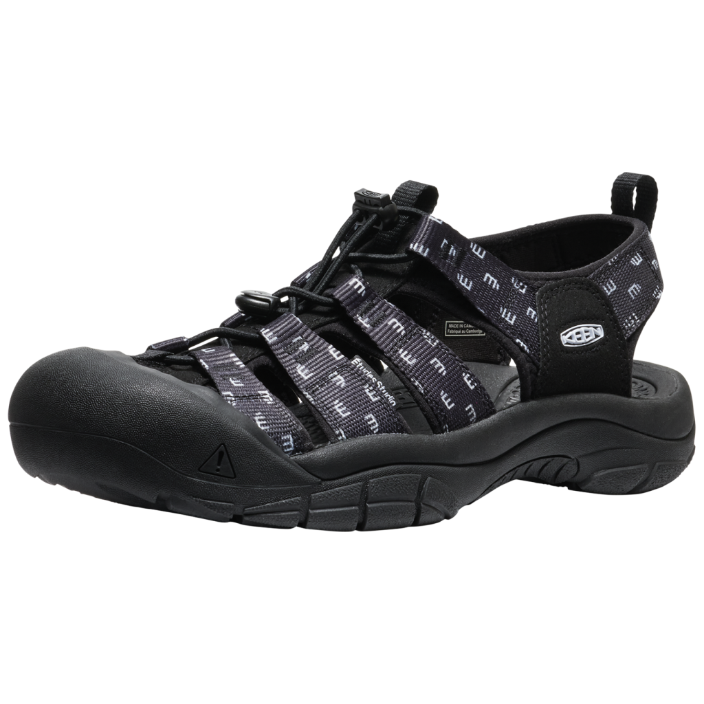 KEEN Herren Trekkingsandalen M Newport Retro x Études Studio, Schwarz, aus Polyester KEEN Herren Trekkingsandalen M Newport Retro x Études Studio, Schwarz, aus Polyester von KEEN