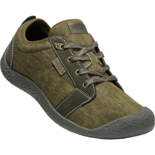 KEEN M Howser Canvas Lace-Up - grün (Grösse: US-M 9.5) von KEEN