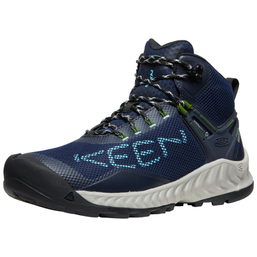 KEEN M Nxis Evo Mid WP - blau (Grösse: US-M 10) von KEEN