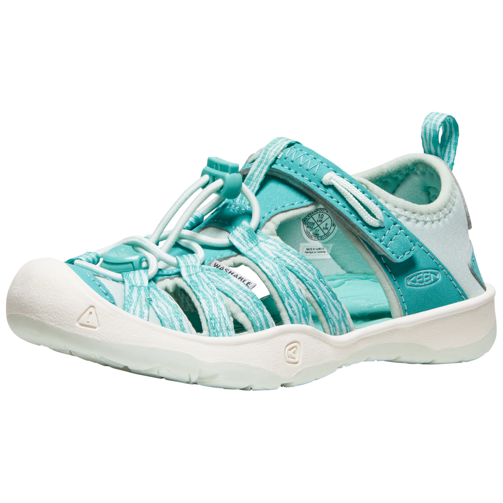 KEEN Mädchen Trekkingsandalen C Moxie Sandal, Blau, aus Polyester KEEN Mädchen Trekkingsandalen C Moxie Sandal, Blau, aus Polyester von KEEN